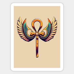 Ankh-ward Antics Magnet